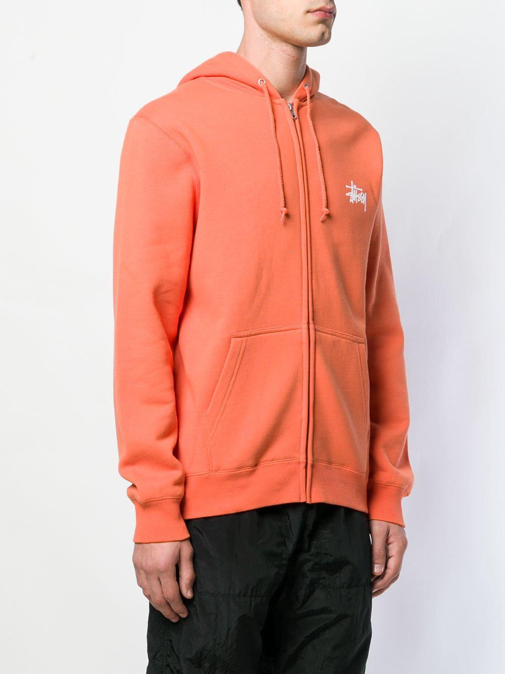 Sudadera Stussy de hombre de color Naranja Lyst