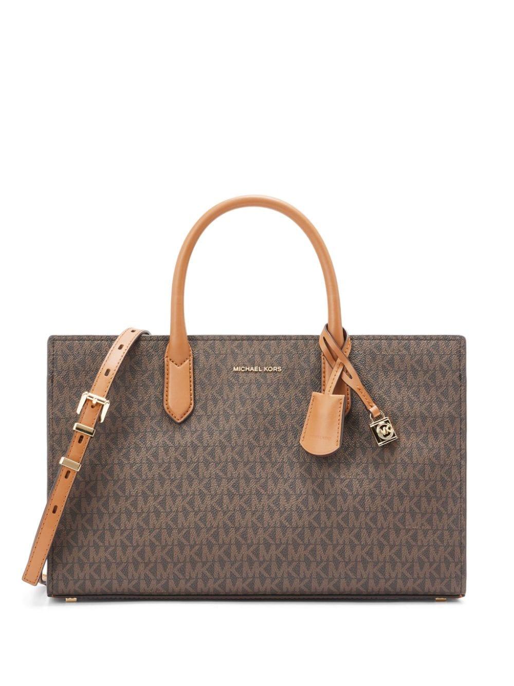 Michael Kors Medium Scarlett Tote Bag in Brown Lyst Australia