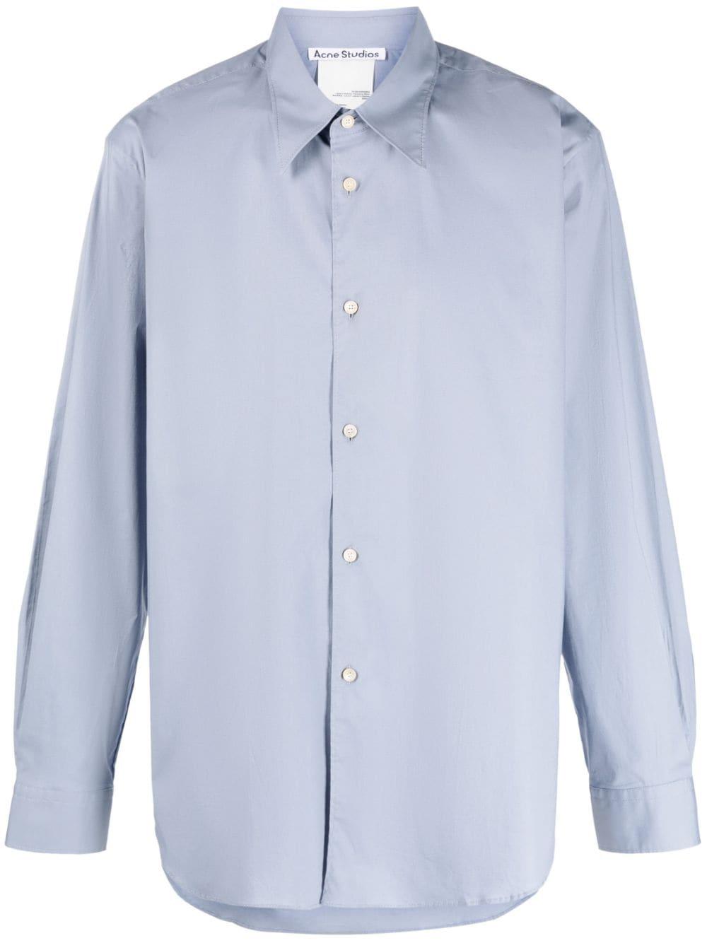 Camisa con botones Acne Studios de hombre de color Azul | Lyst