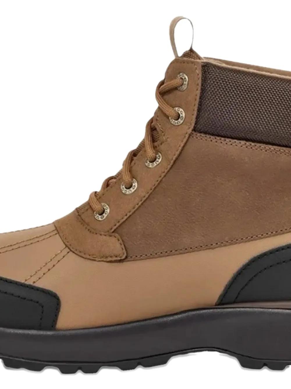 UGG Dark Brown Lace-Up Emmett Boots s-l400.jpg main image 4