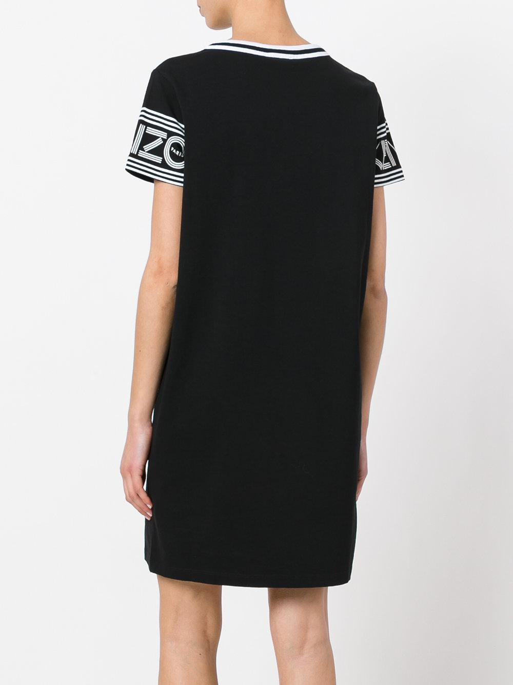 kenzo logo t shirt dress