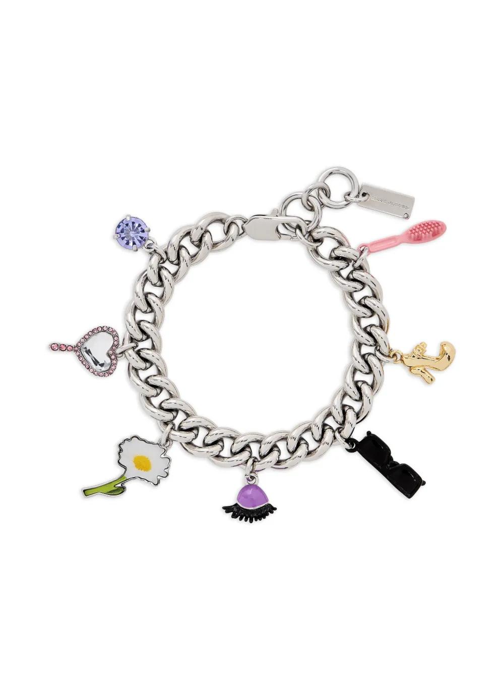 【関税込み】Sticker Charm Bracelet - Marc Jacobs - l - S Marc Jacobs The Sticker Mini Icon Charm Bracelet () IFCHIC.COM
