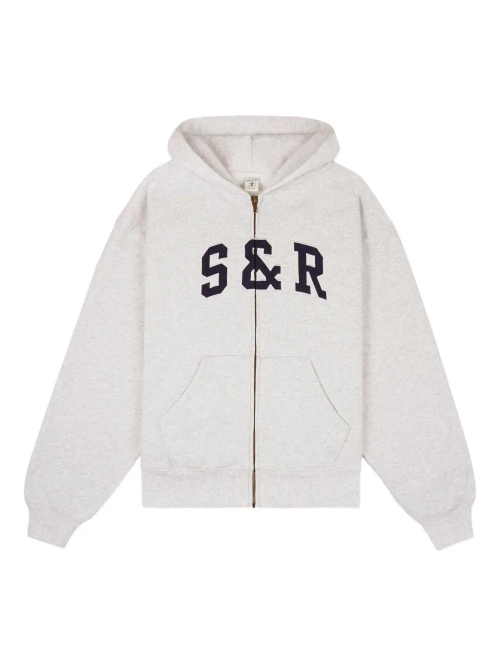 【h】SPORTY & RICH フーディー HWCNY Hoodie - Faded Black/White – Sporty & Rich