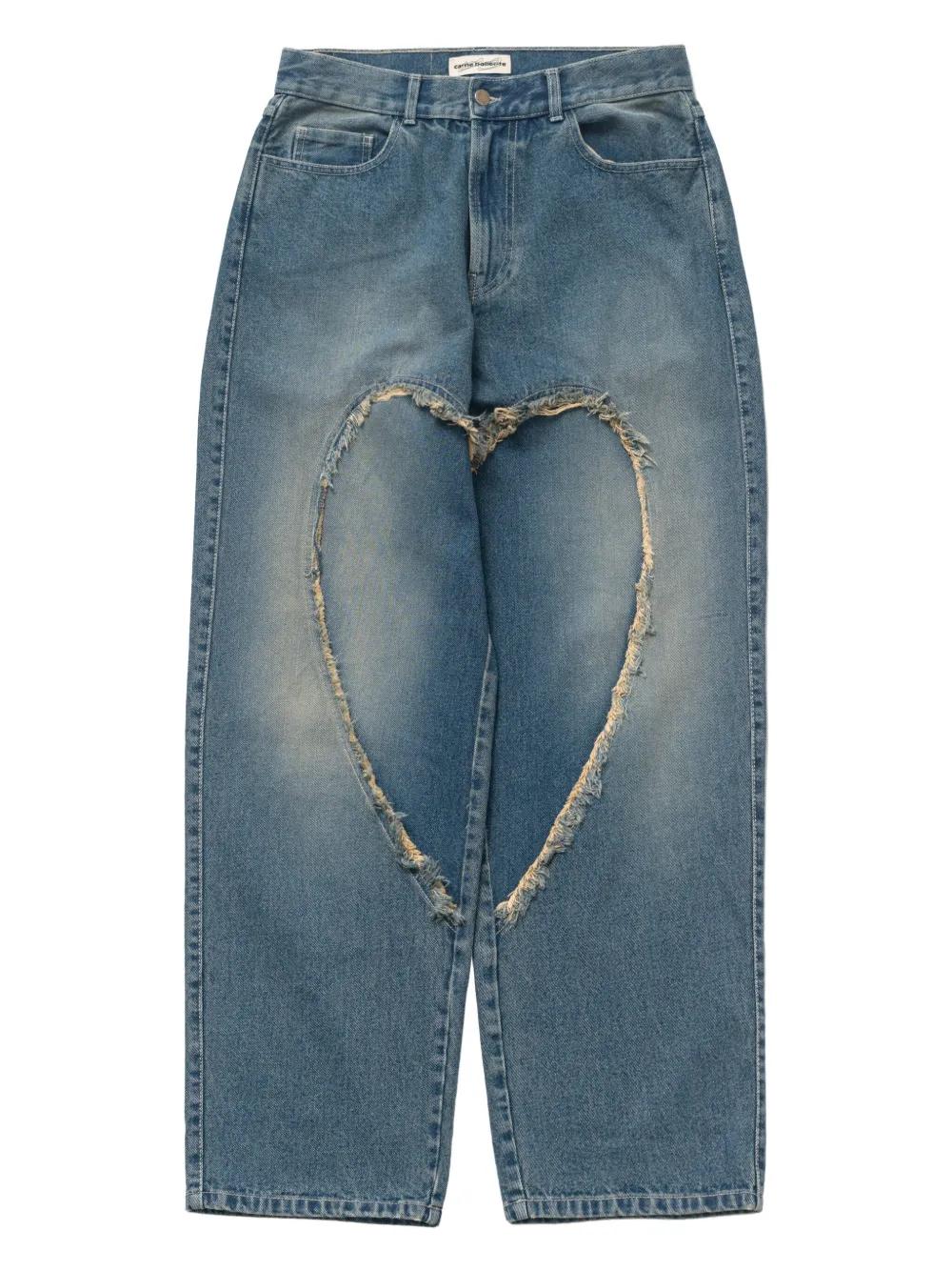 【関税込み】Carne Bollente ブラック Embroidered Sex ジーンズ S*x Denim – Carne Bollente