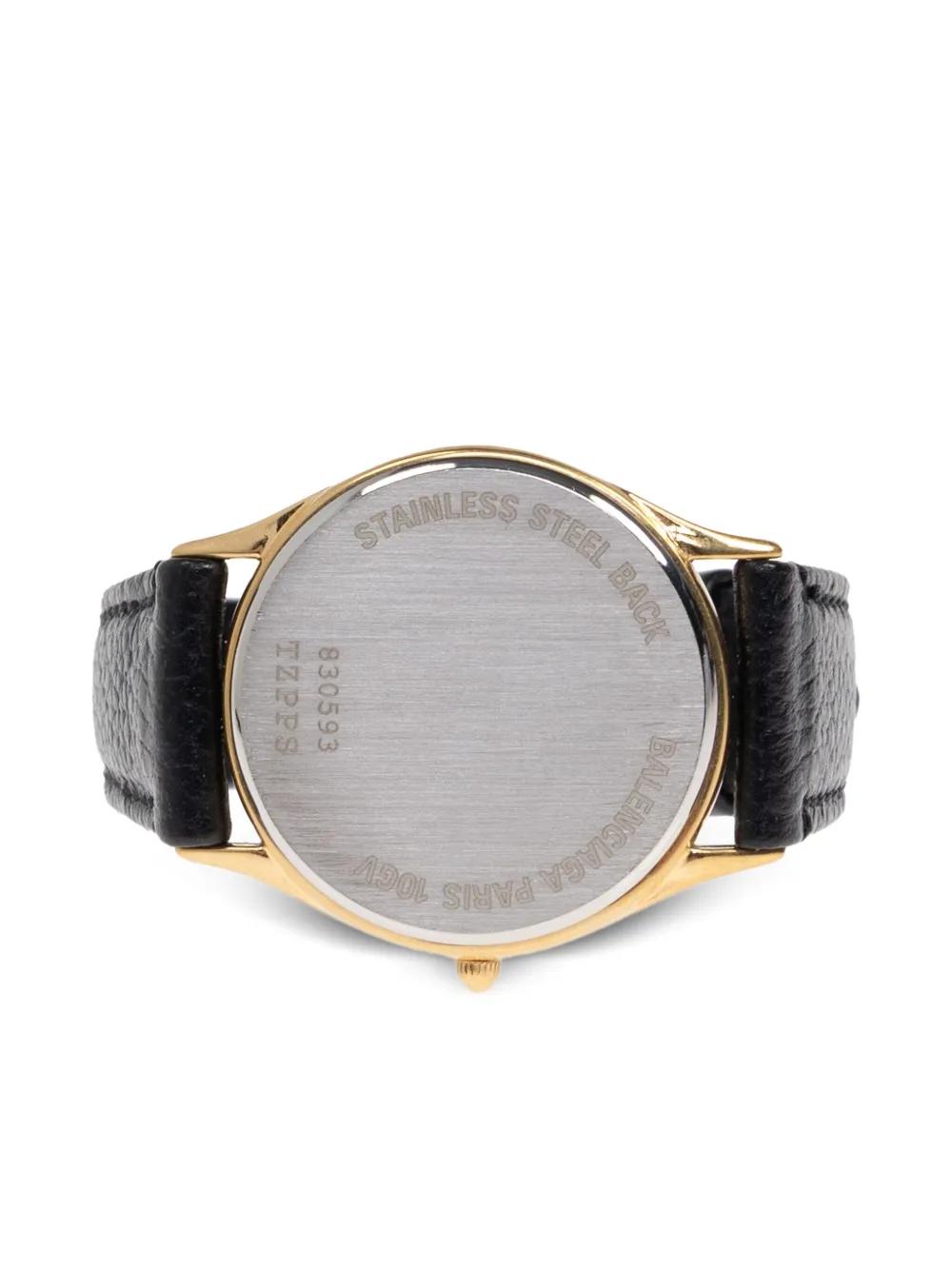 Balenciaga Geneva Watch Bracelet in Gray | Lyst