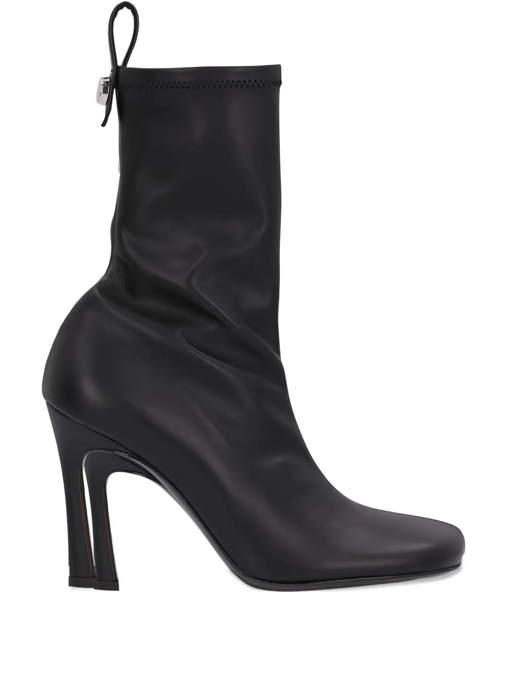 ショートブーツ・ブーティ THE ATTICO The Attico Boots Black (247WSH00832 LBT019AA100) THE ATTICO(ジアティコ) ショートブーツ・ブーティ(レディース