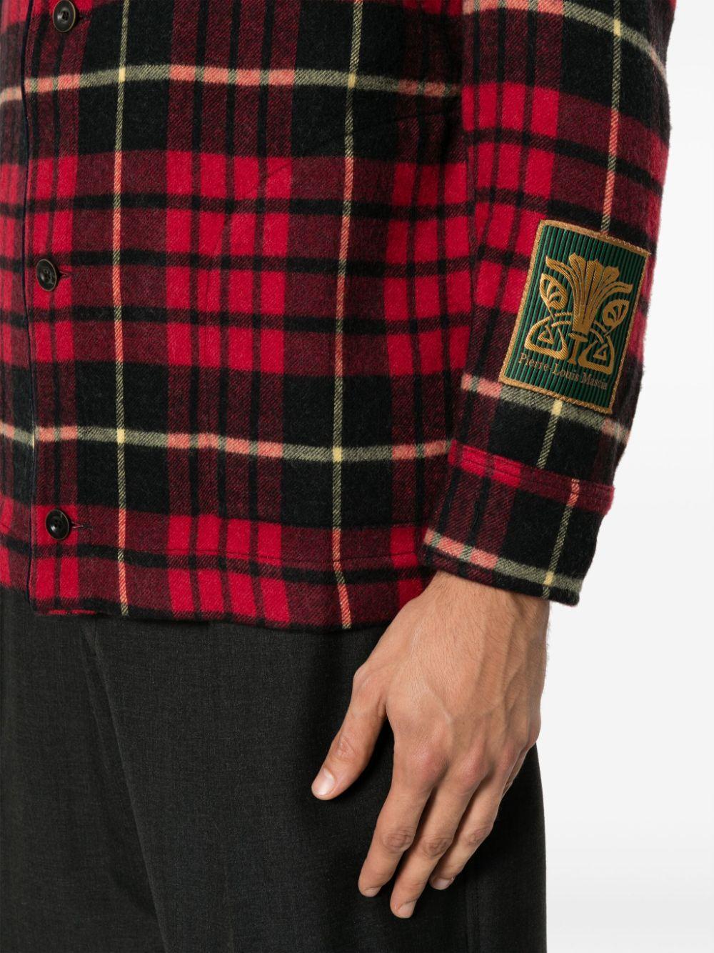 Pierre-Louis Mascia patterned-jacquard Silk Shirt - Farfetch