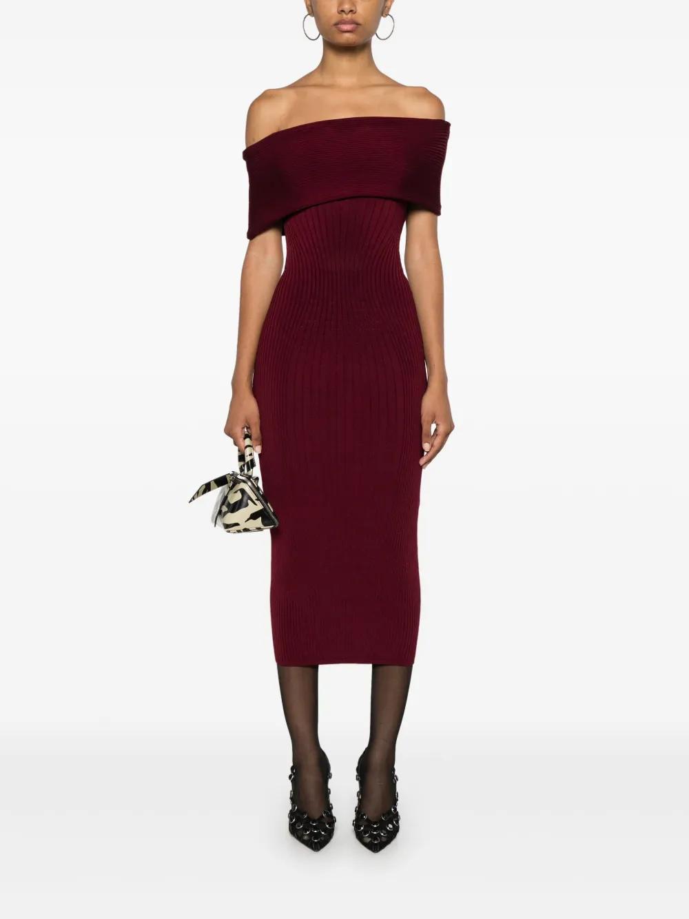 Red Mugler Dresses for Women | Lyst