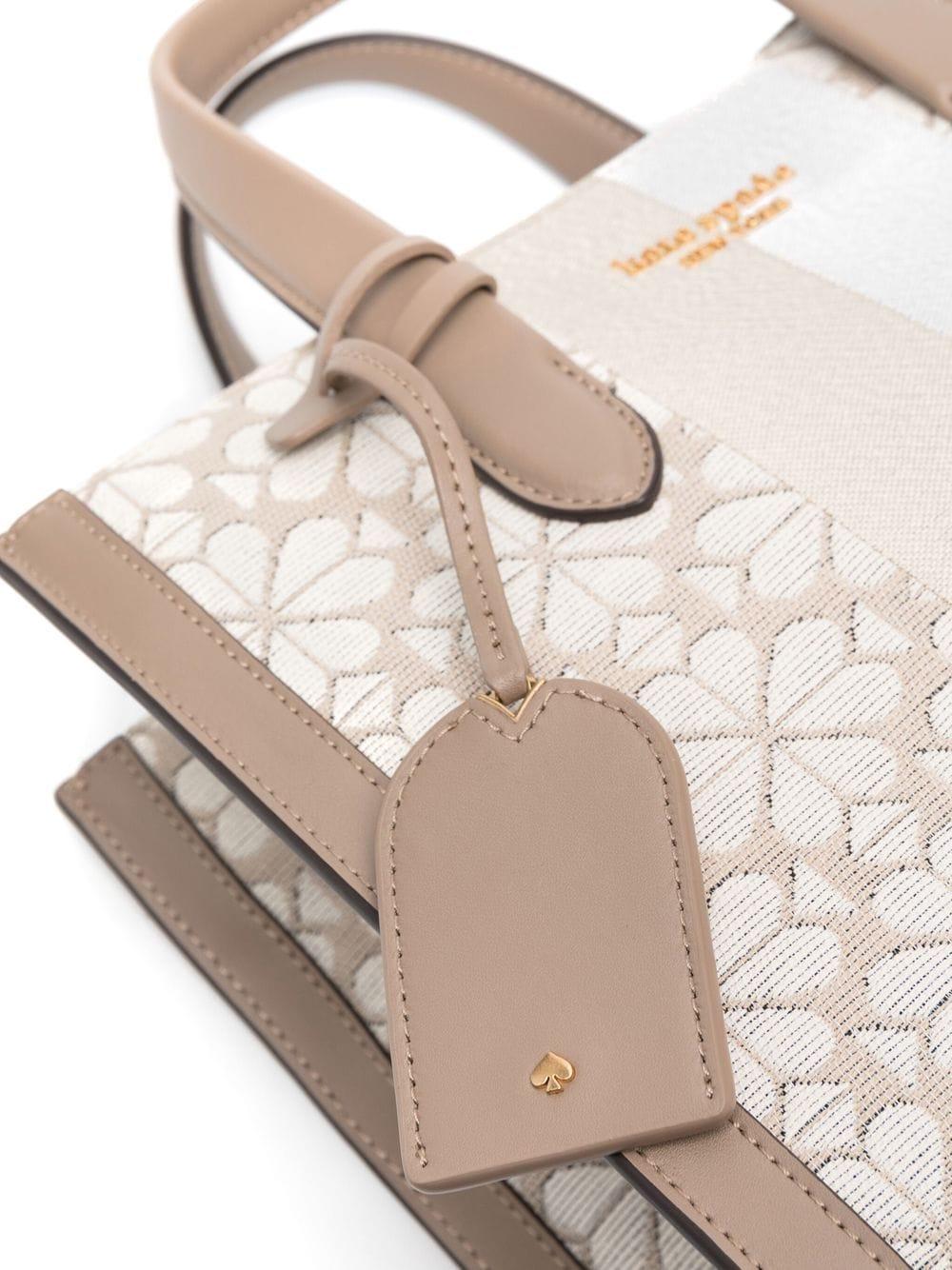 Kate Spade monogram-pattern Leather Tote Bag - Farfetch
