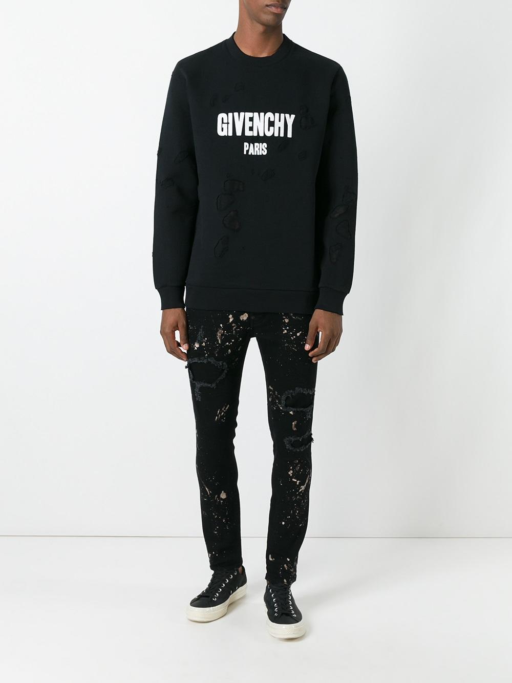 dsquared jeans black paint