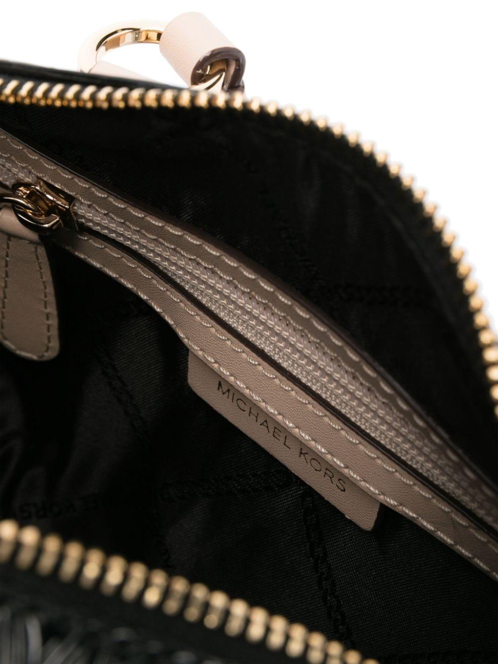 Michael Kors Saffiano Leather Padlock Tote Bag - Farfetch