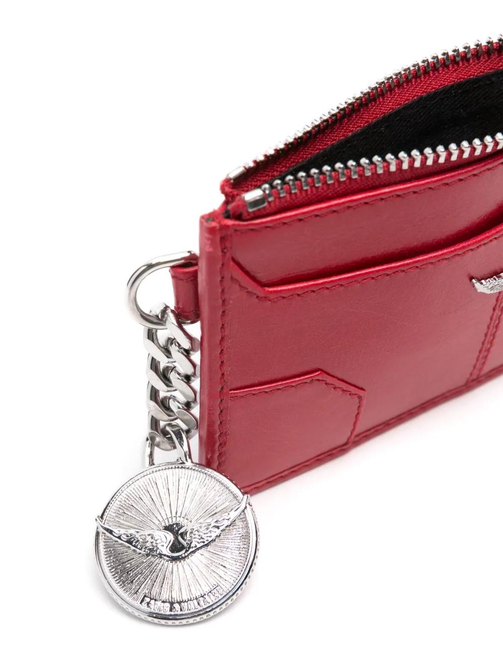 Zadig & Voltaire Sunny Card Card Holder in Red | Lyst