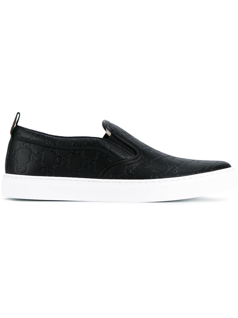gucci signature slip on