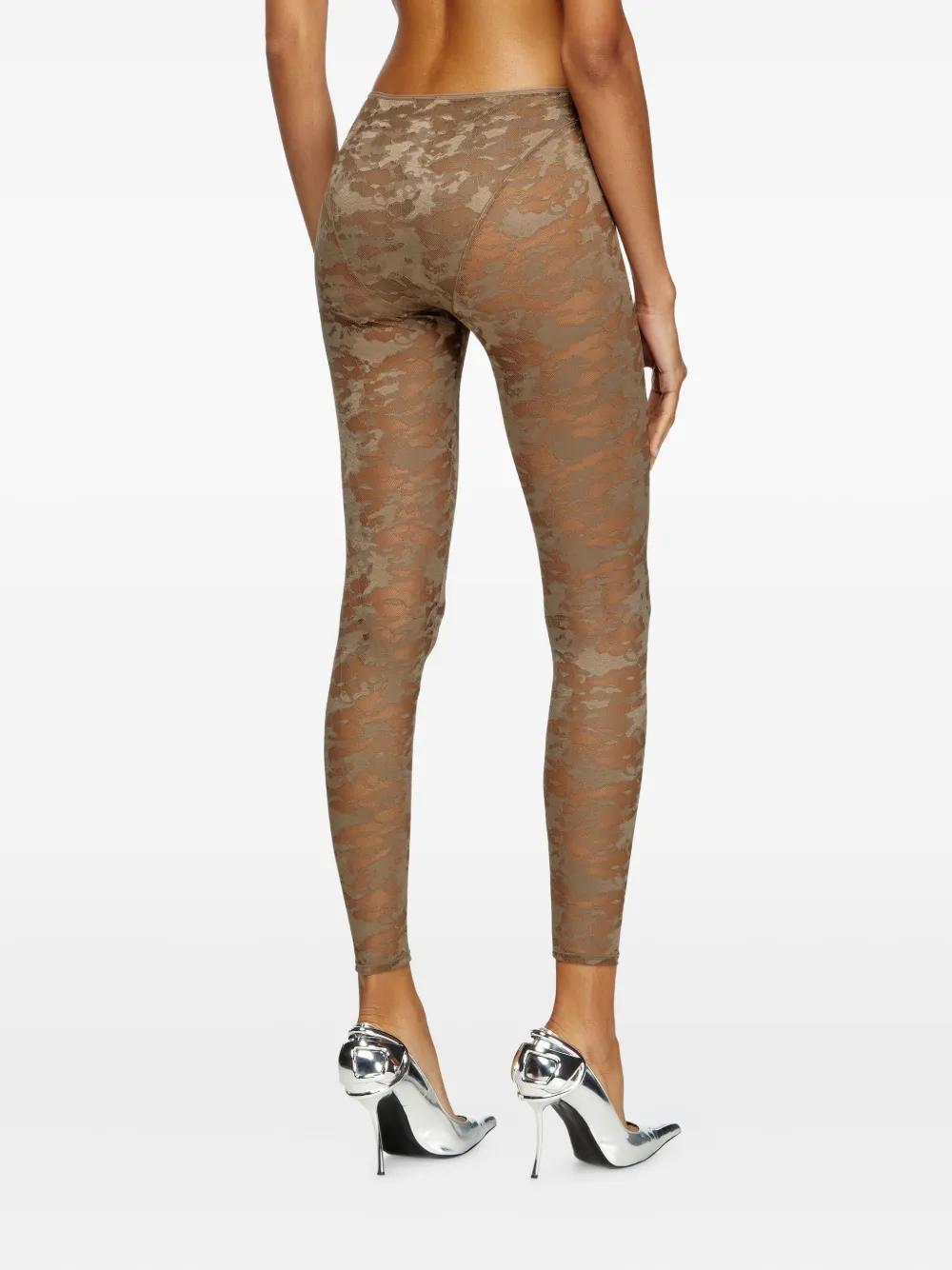 DIESEL Claire Leggings in Natural | Lyst
