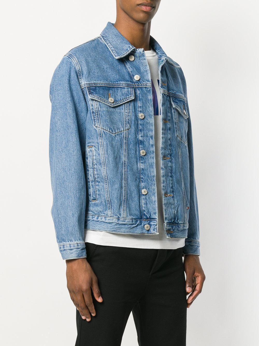 Tommy Hilfiger Back Patch Denim Jacket 