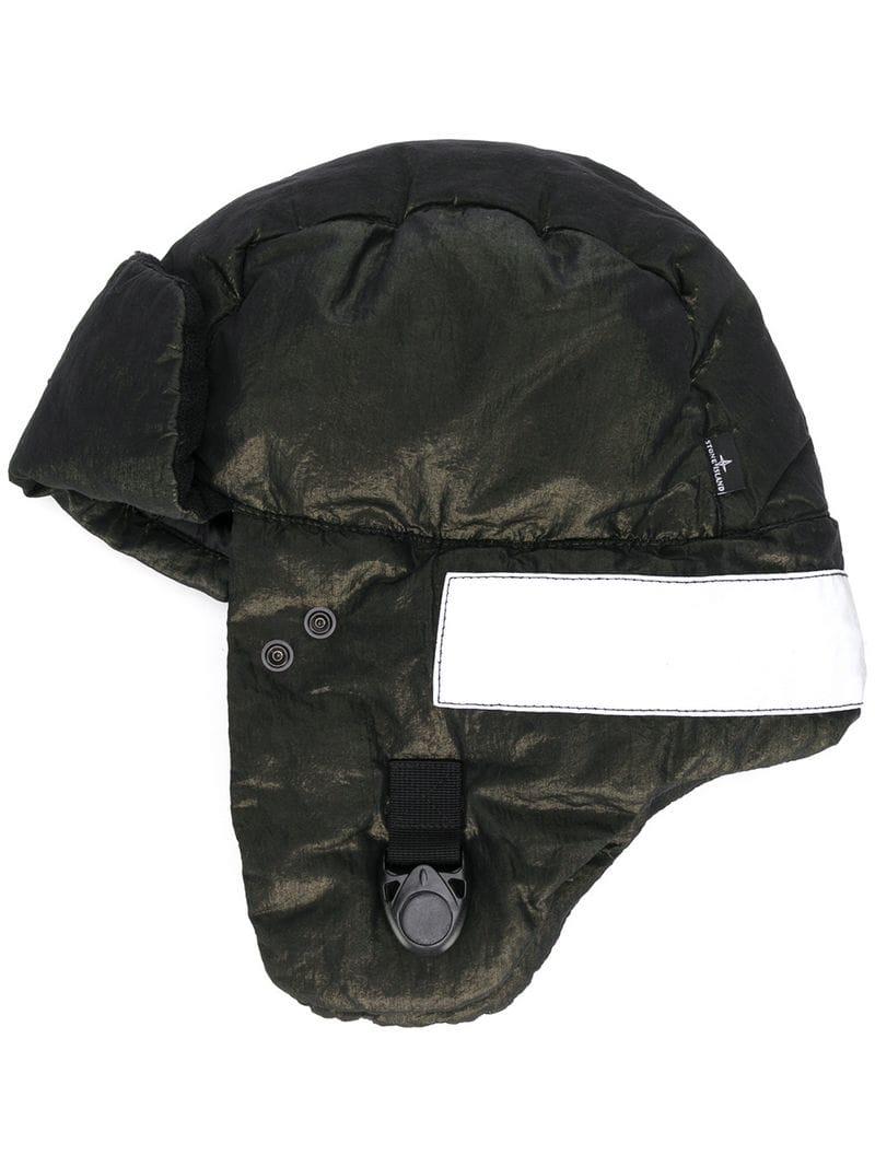 stone island trapper hat
