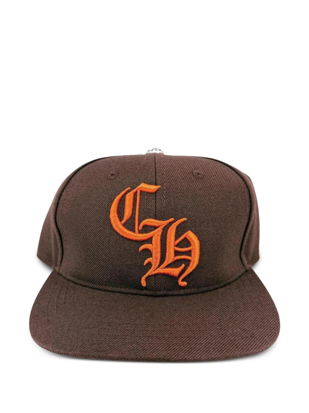 帽子 Chrome embroided cross brown cap Chrome Hearts Logo-Embroidered Baseball Cap in Brown for Men | Lyst UK