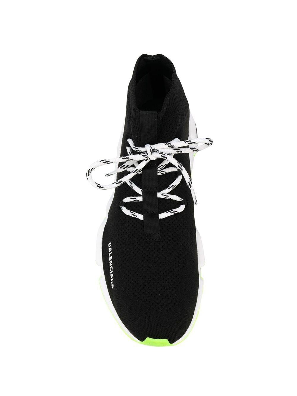 Balenciaga Men's Speed Lace-up Knitted Trainers in Black for Men | Lyst
