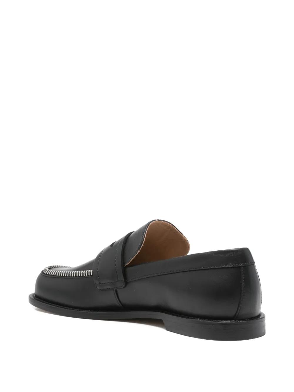 ローファー・オックスフォード JW ANDERSON Women Laced up Shoes FW0169 LA0020999 Black JW ANDERSON | Platform Moccassin Leather Loafers | Women
