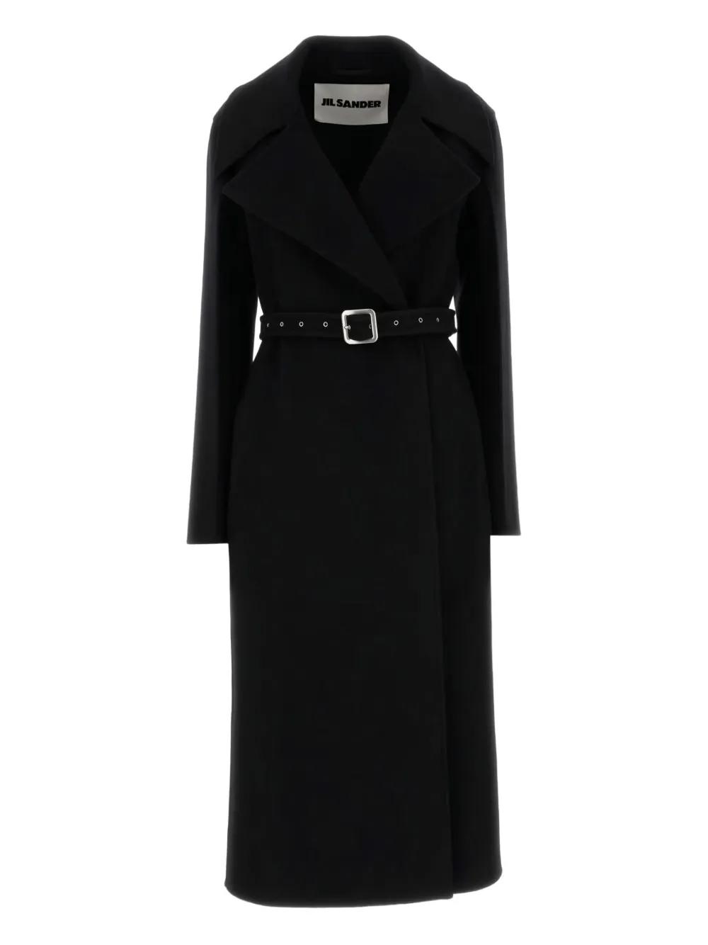 コート Jil Sander Jil Sander Coats Black (J02AA0138 J41387001) Jil Sander Outlet: Coat woman - Black | Jil Sander coat