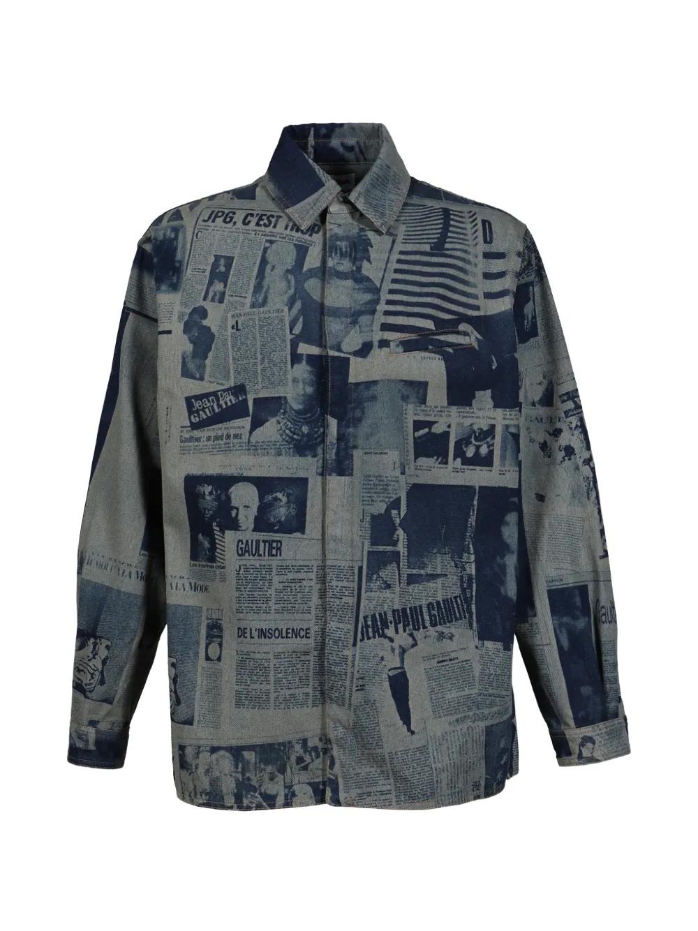 Chemisette Homme Jean Paul Gaultier Paris - Neuf Avec étiquettes, Taille 38/39/40 FR