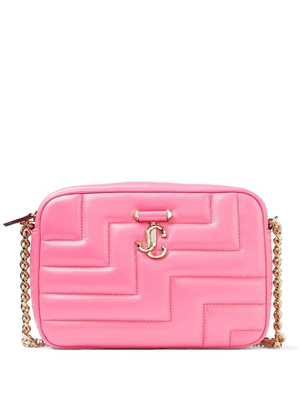 Jimmy Choo Varenne Quilted Camera Bag in Pink Lyst