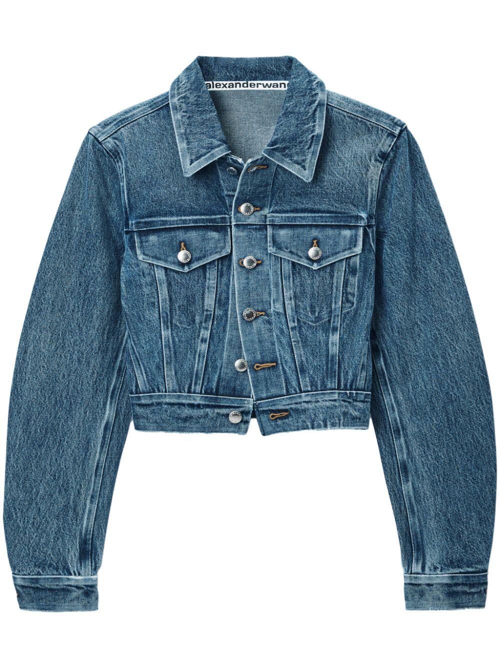 Alexander Wang レディース ブルー デニムジャケット ジャケット