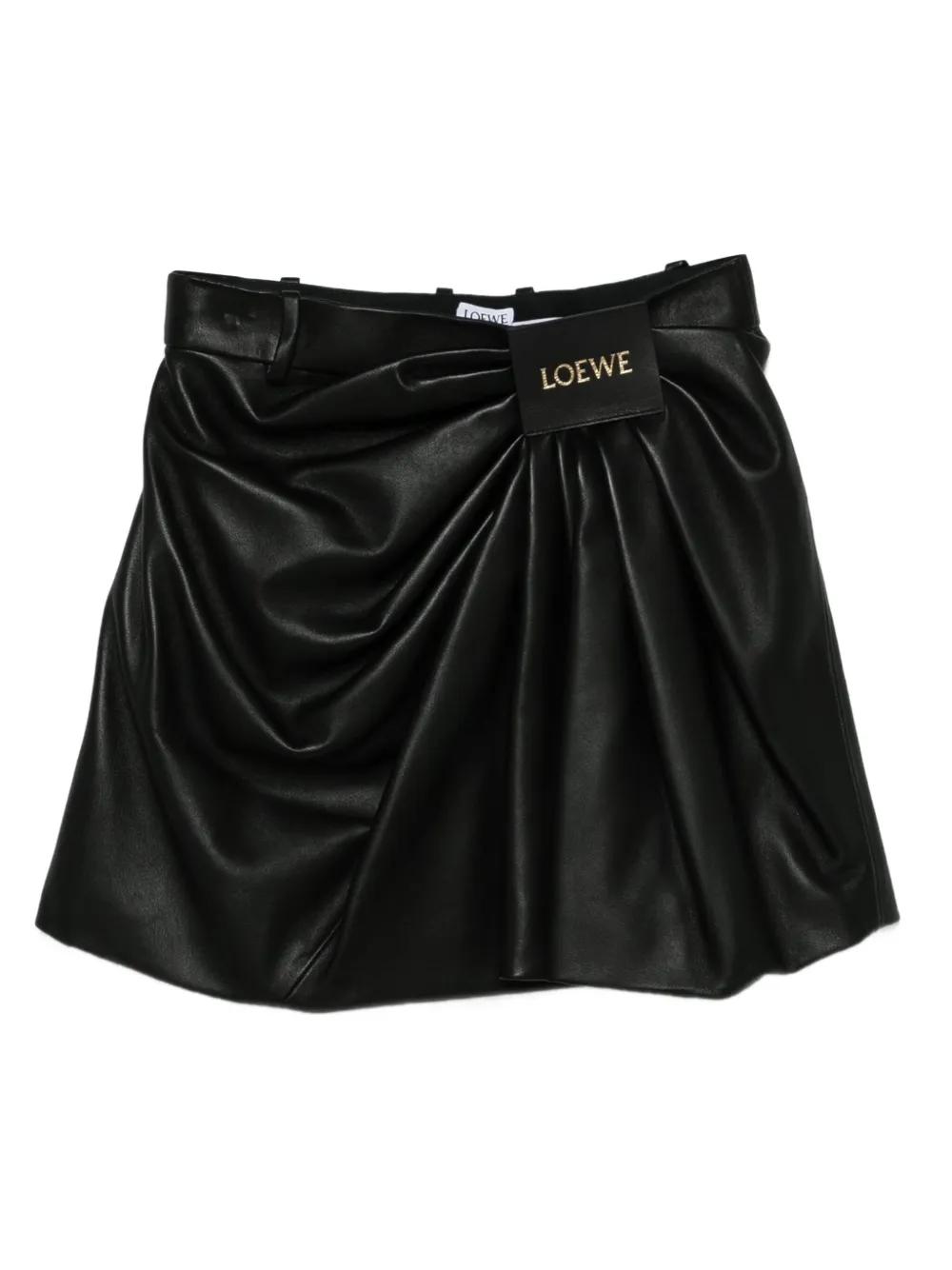 ＊関税送料込み＊ Loewe Skirts Black 関税&送料込】Loewe Skirts Black