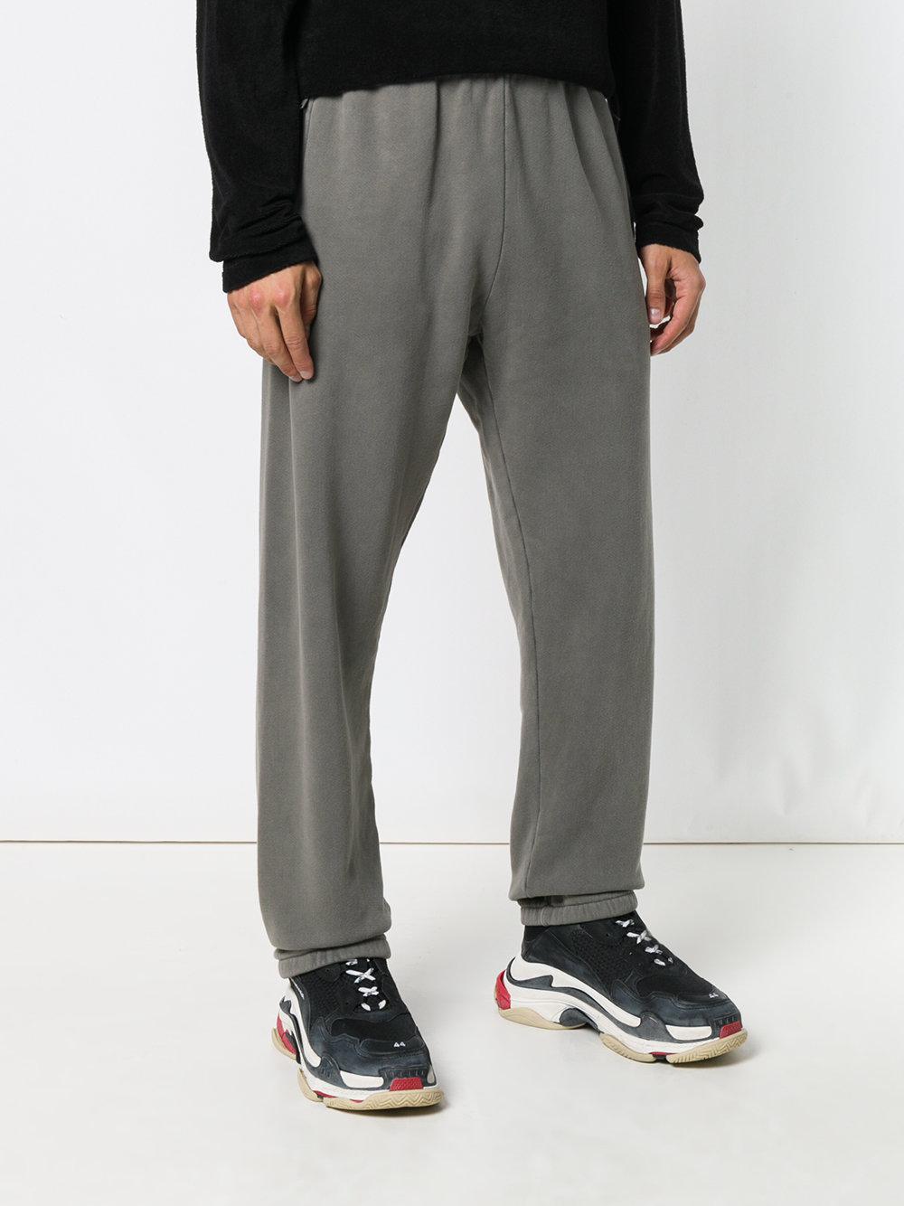 yeezy grey sweatpants