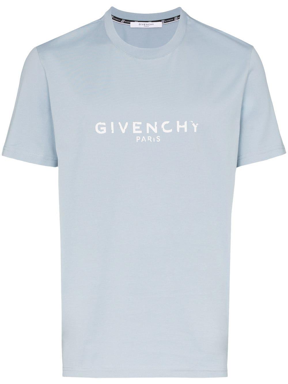 givenchy faded logo t shirt