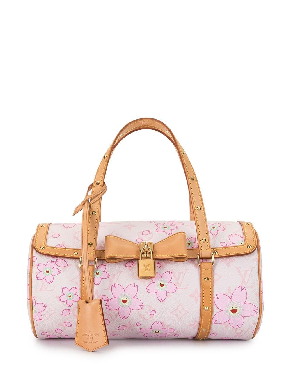 Louis Vuitton X Takashi Murakami 2003 Cherry Blossom Monogram Papillon Tote  Bag in Pink | Lyst UK