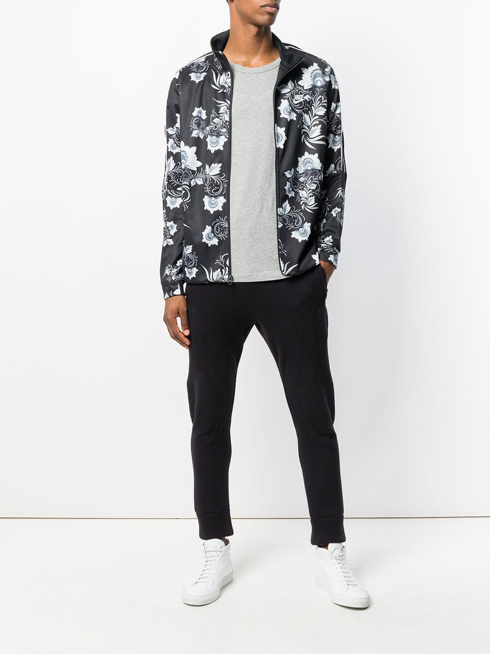 nike floral print jacket