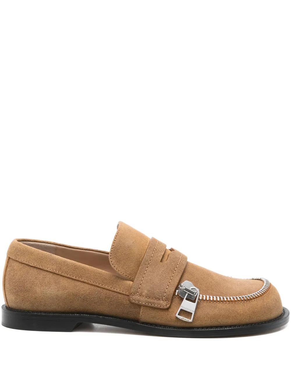 【JW ANDERSON】送料込☆ スエード エスパドリーユ ローファー アルビローファー ブラックスエード