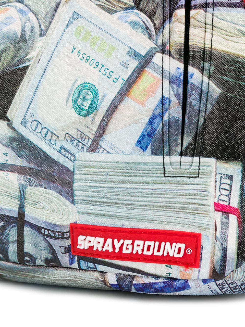 Sprayground Pink Money Rolled in Black