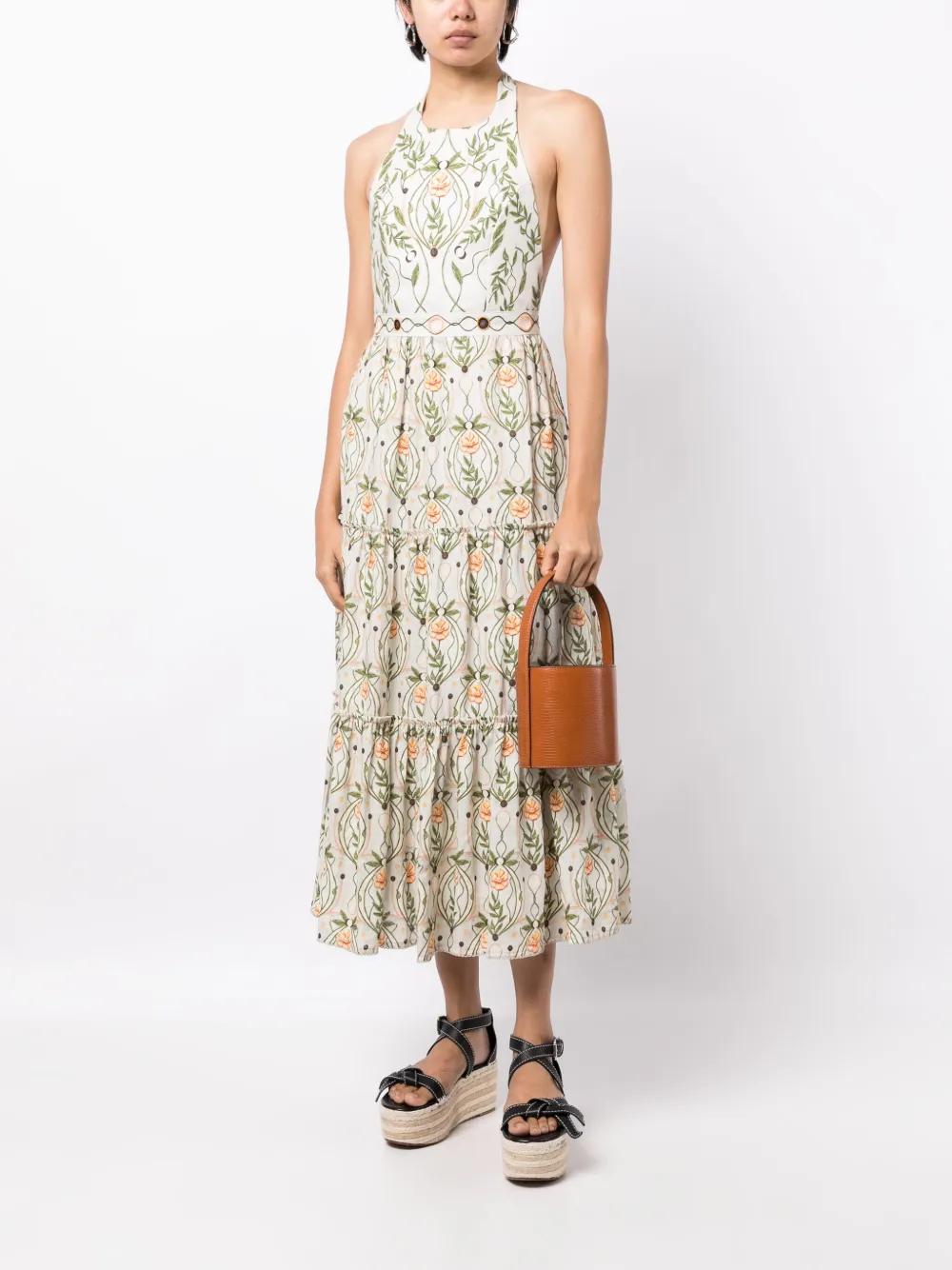 Agua Bendita Halter Neck Dresses for Women | Lyst