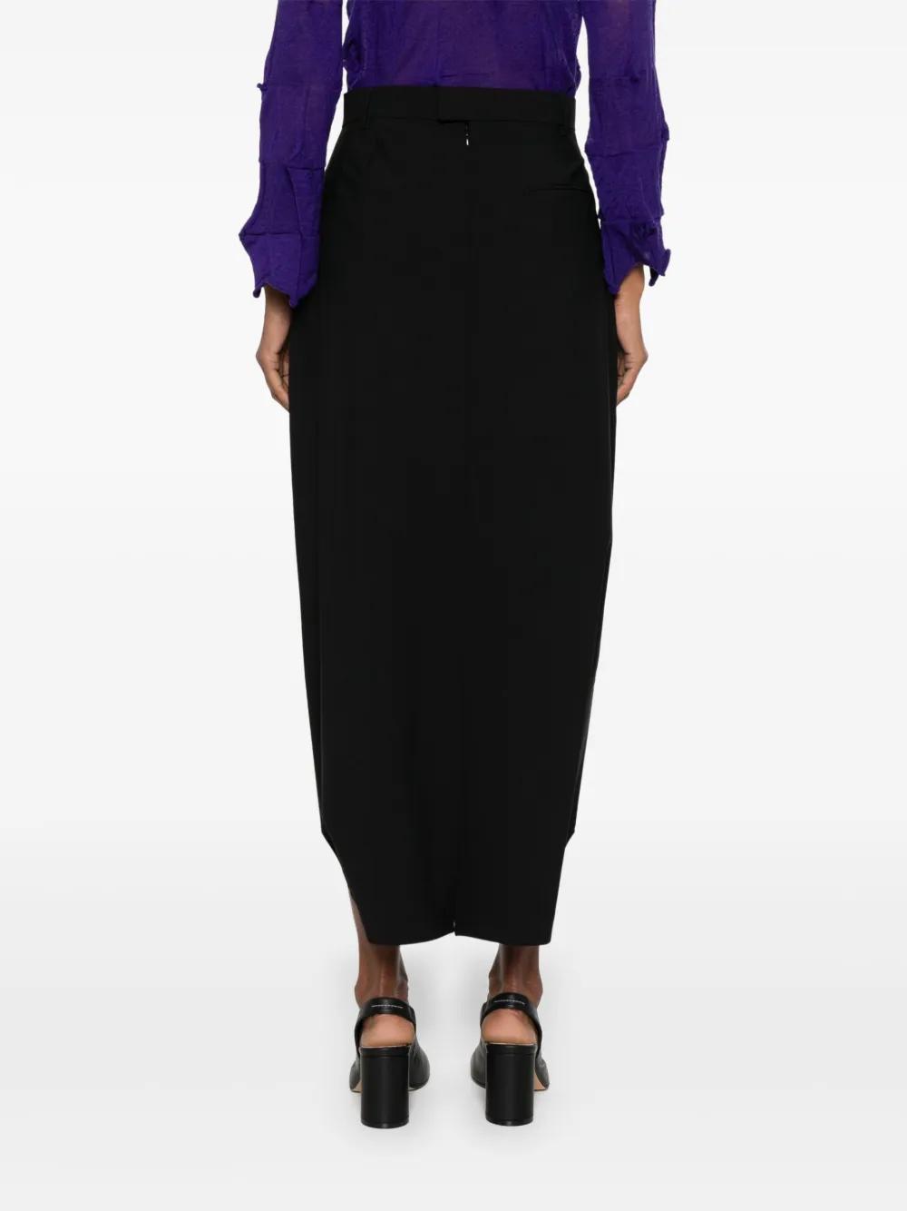 【関税込み】ALAINPAUL ブラック Fuseau Warm-Up マキシスカート ALAINPAUL Fuseau マキシスカート | ブラック | FARFETCH JP