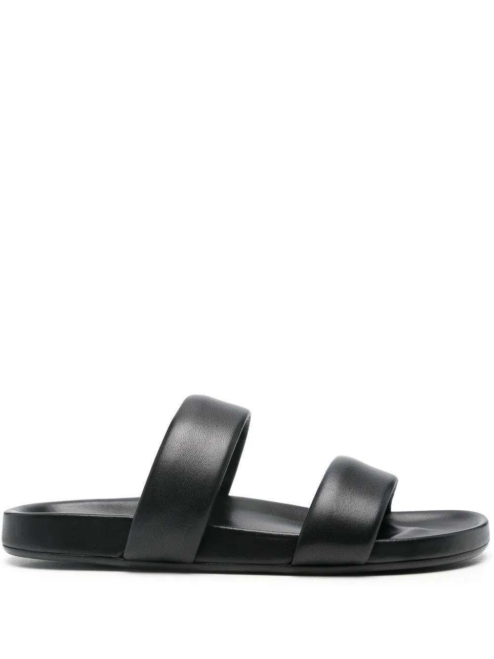メンズ Saint Laurent レザーサンダル | Lyst