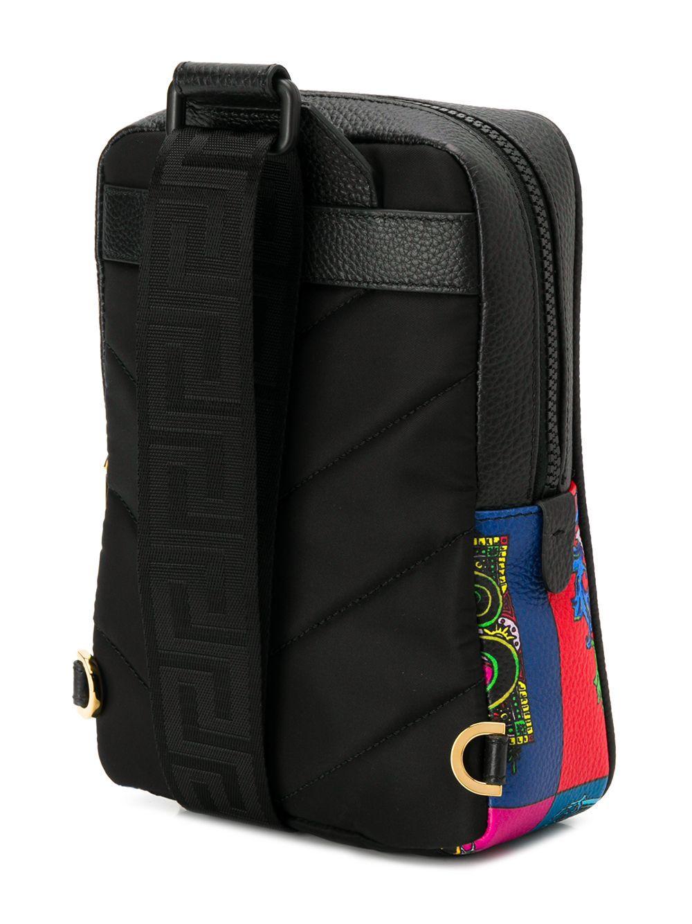 versace sling backpack