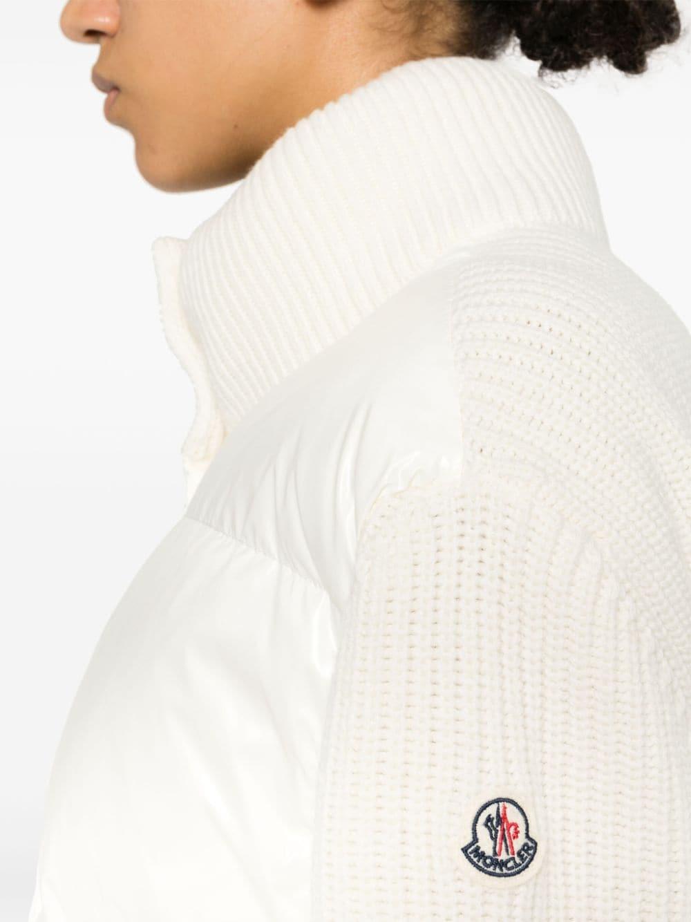 Moncler cardigan white outlet