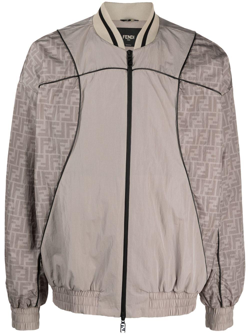 Fendi reversible bomber jacket hotsell