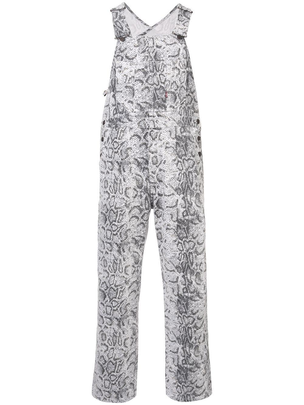 supreme levis overalls