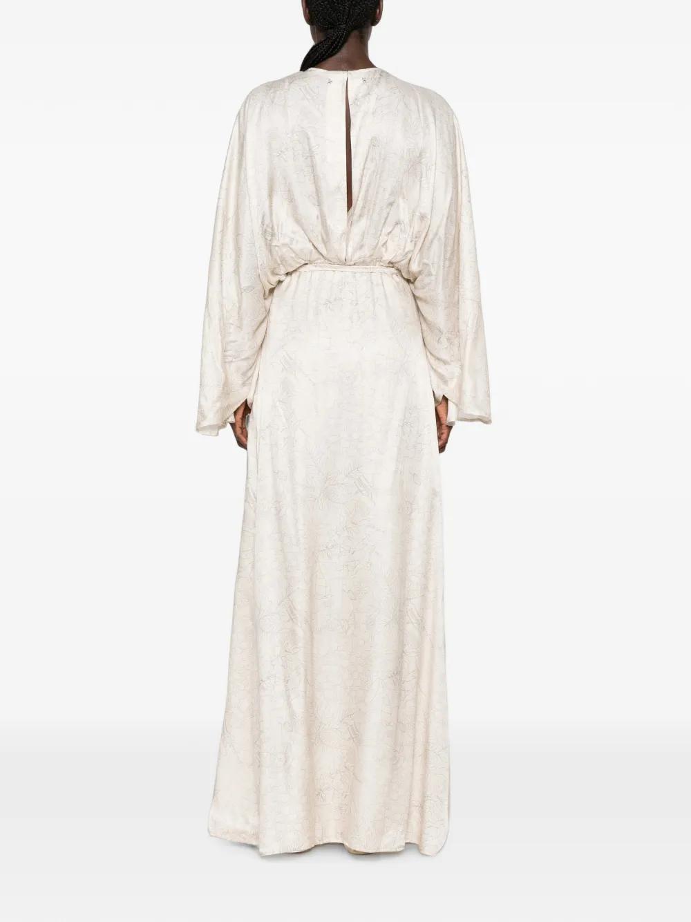 golden goose resort maxi dress Golden Goose Resort Maxi Dress | Neutrals