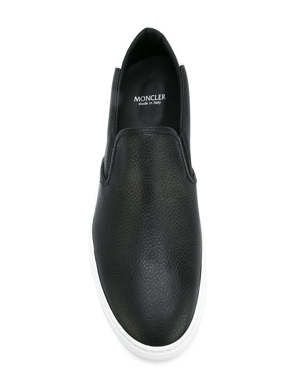 moncler trainers black
