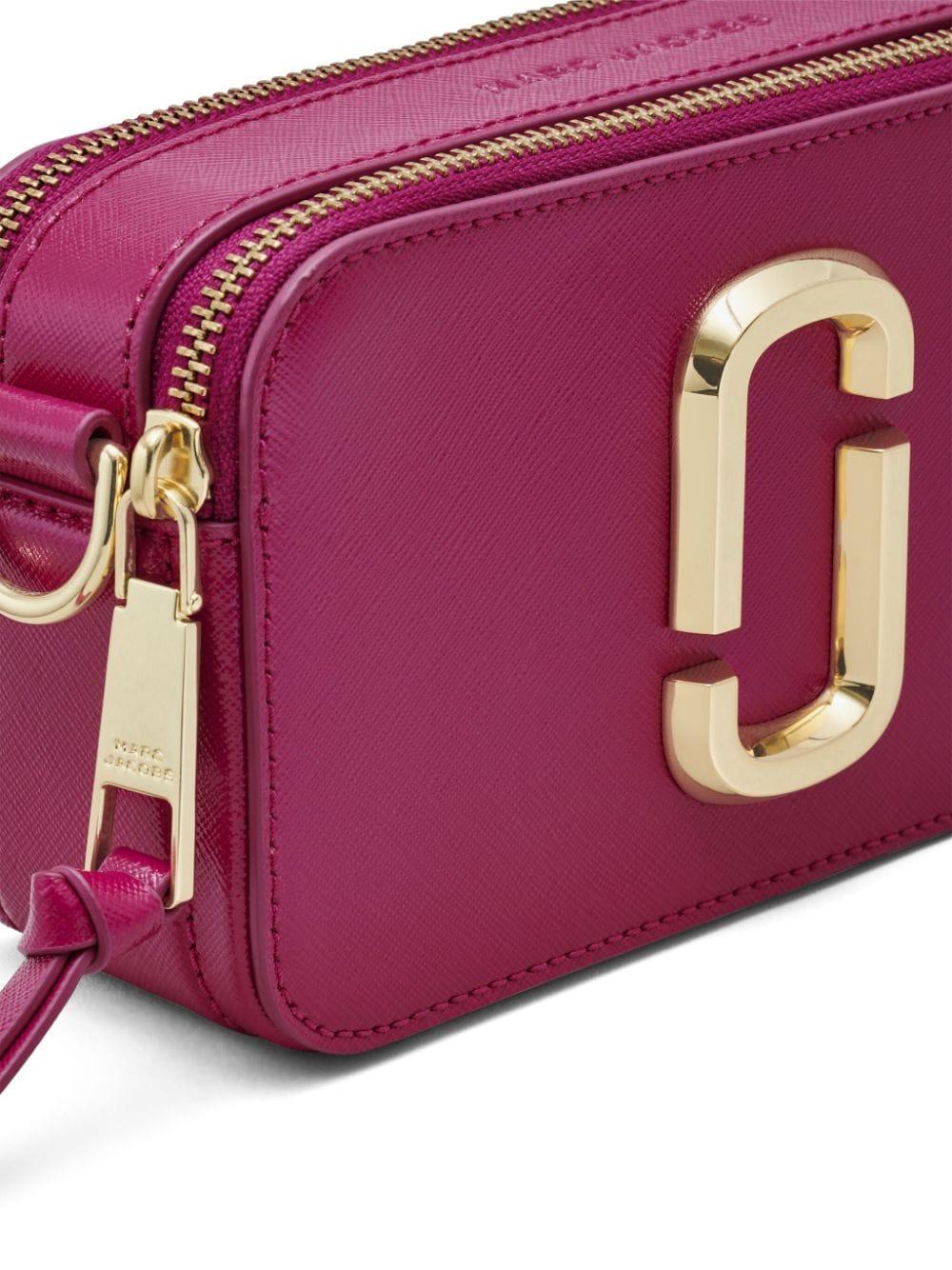 Marc Jacobs The Utility Snapshot Bag In Pink & Purple