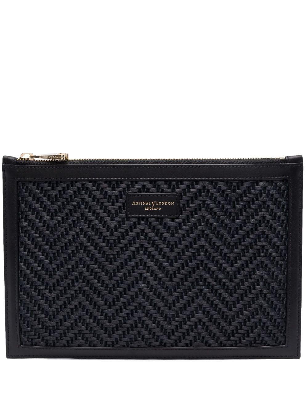 Aspinal Of London Large Leather make-up Bag - Farfetch