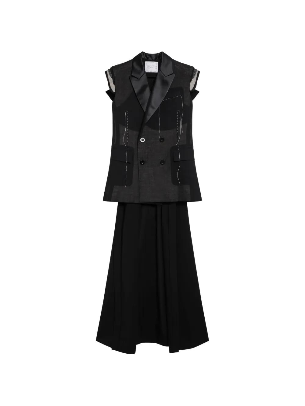 sacai ジレ レディース Sacai ベスト、ジレ | オンラインセールは最大37%オフ | Lyst