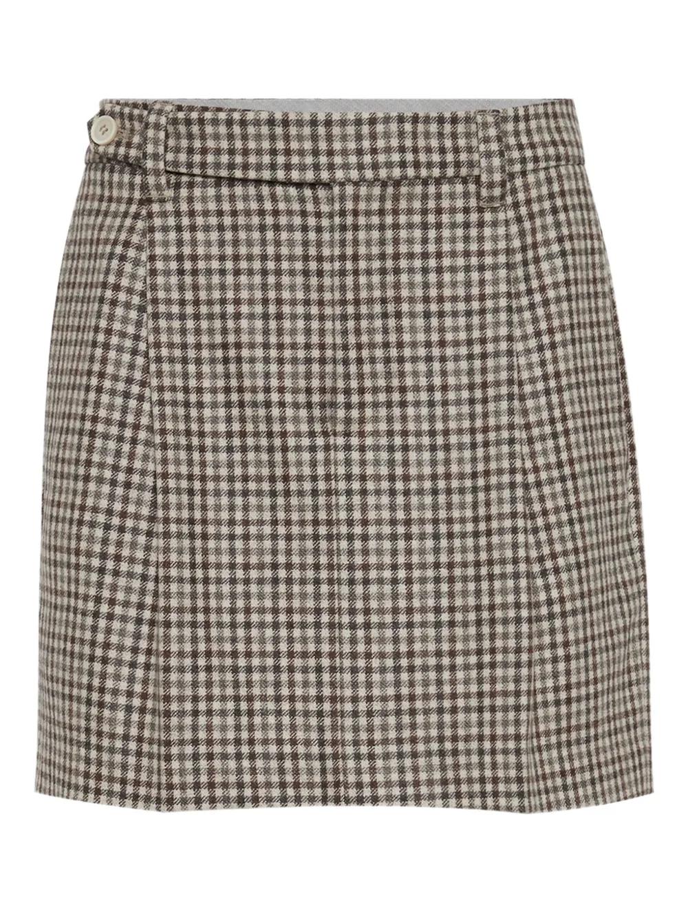 BRUNELLO CUCINELLI ミニスカート グレー系 4213224F0009 BRUNELLO CUCINELLI ミニスカート グレー系 4213224F0009