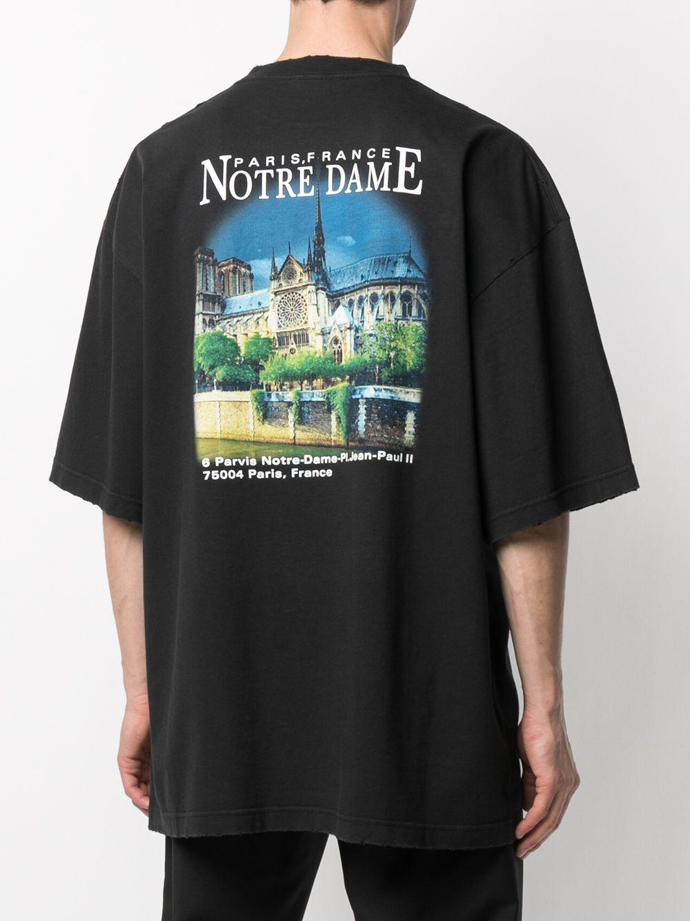 Balenciaga Cotton Sacre De Coeur Print T-shirt in Black for Men - Save 49%  - Lyst