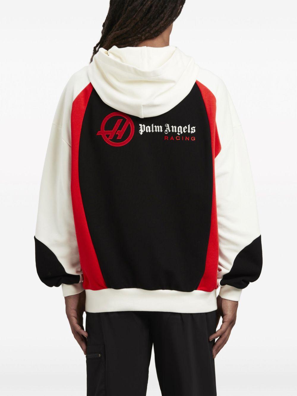 Palm angels colour block cheap hoodie