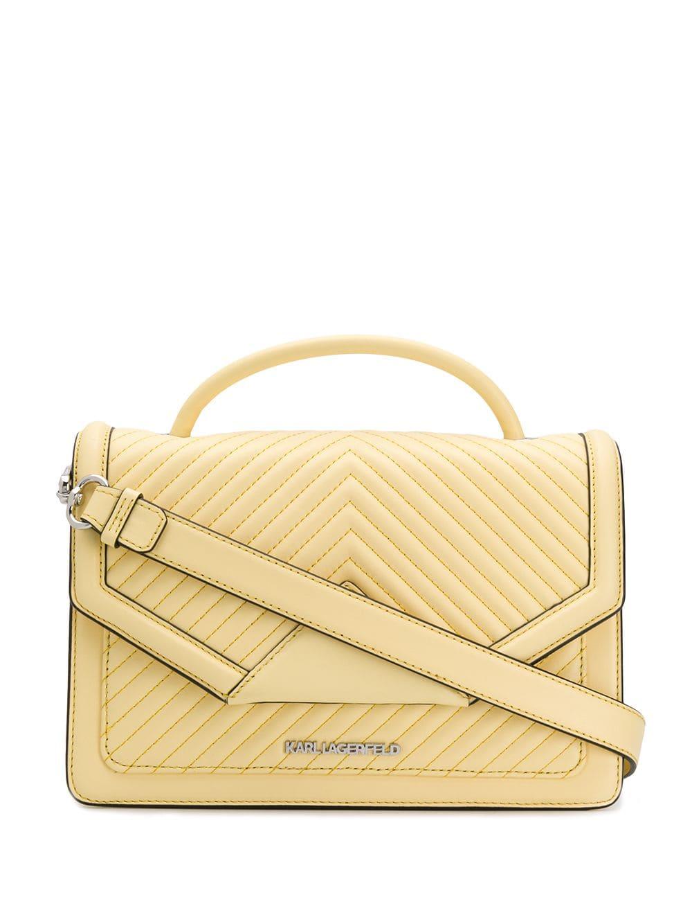 Karl Lagerfeld Yellow Purse